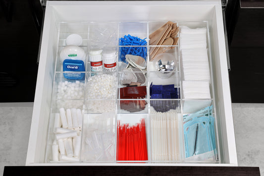 ClinicFit™ Prime-18 Dental Drawer Organizer - OR Essentials