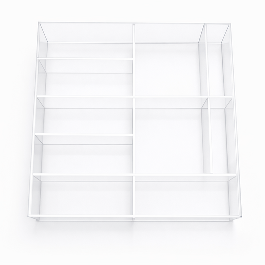 ClinicFit™ Surgical Module Prime-10 Dental Drawer Organizer with Sliding Lid