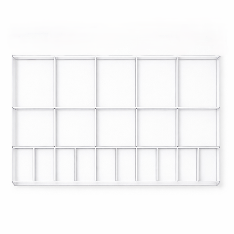 ClinicFit™ Custom Drawer Organizer - Dental Materials