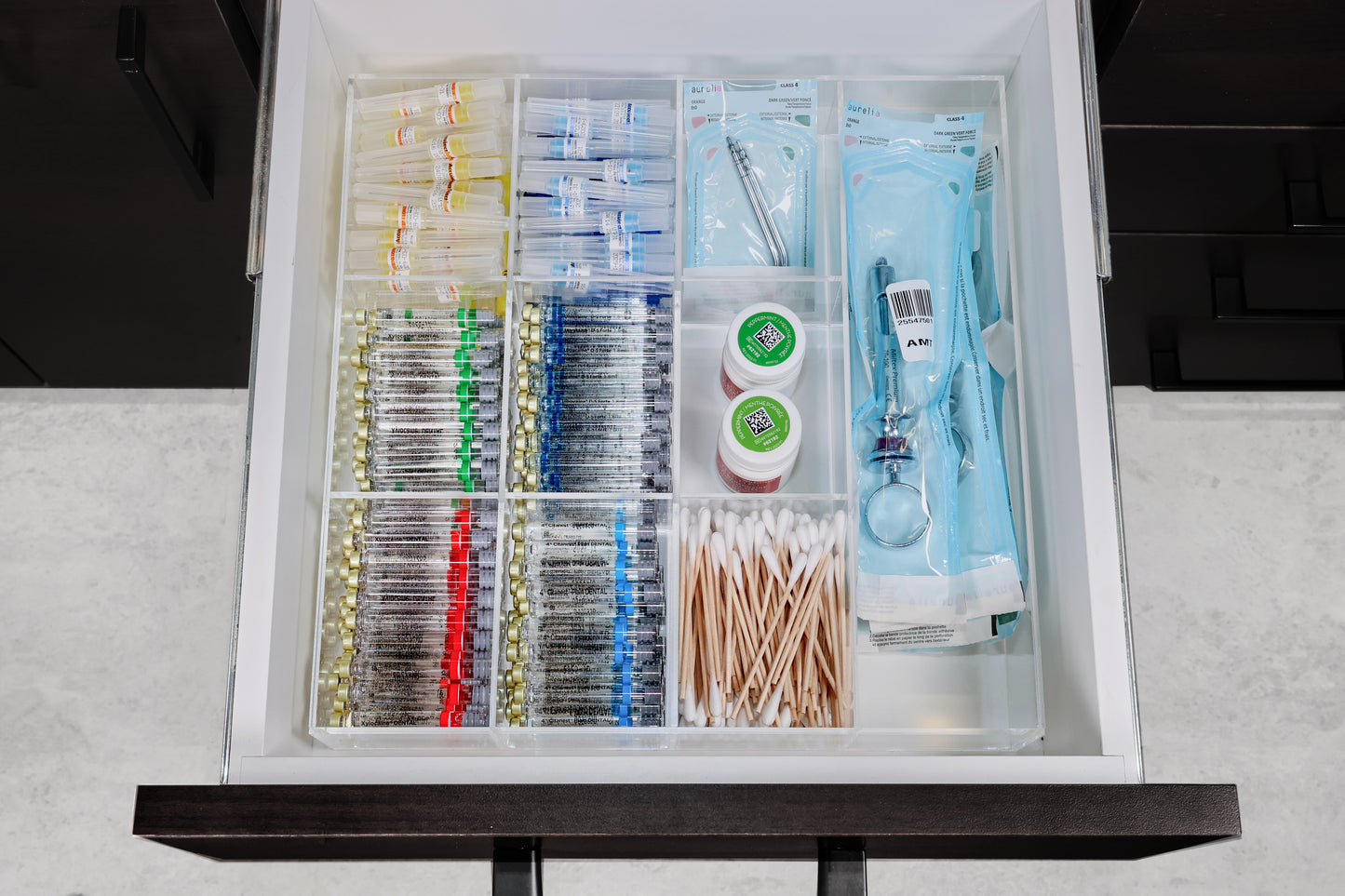 ClinicFit™ Prime-10 Dental Drawer Organizer - Anesthesia