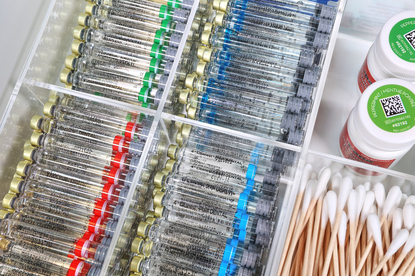 ClinicFit™ Prime-10 Dental Drawer Organizer - Anesthesia