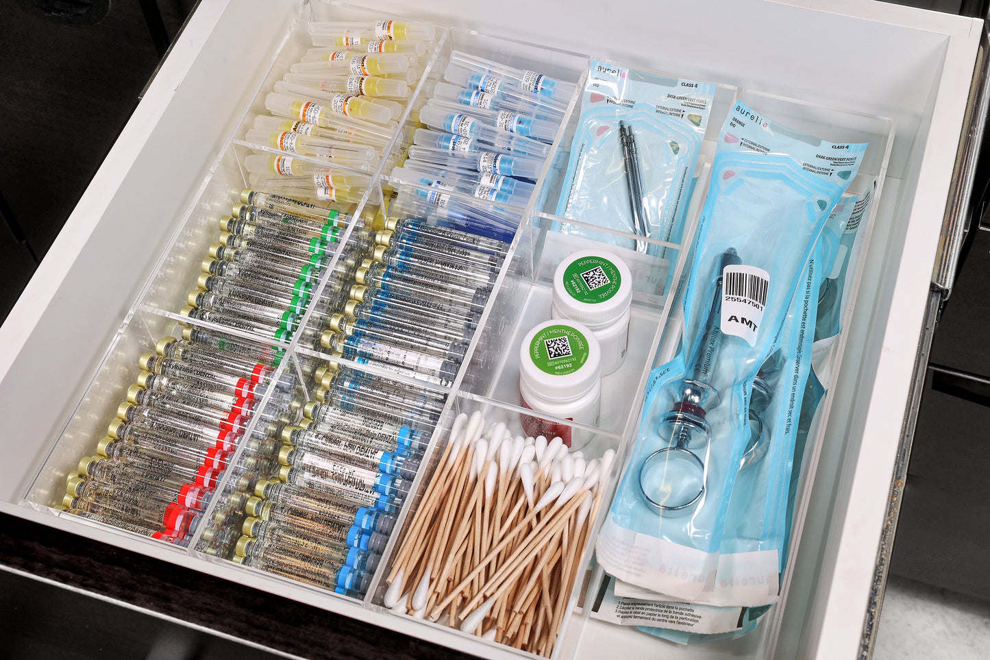 ClinicFit™ Prime-10 Dental Drawer Organizer - Anesthesia