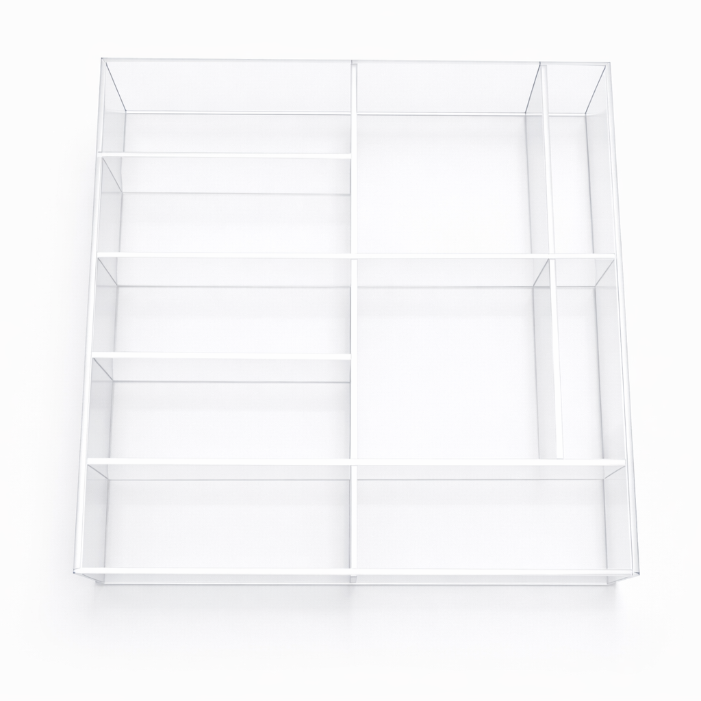 ClinicFit™  Surgical Module Prime-10 Dental Drawer Organizer with Sliding Lid