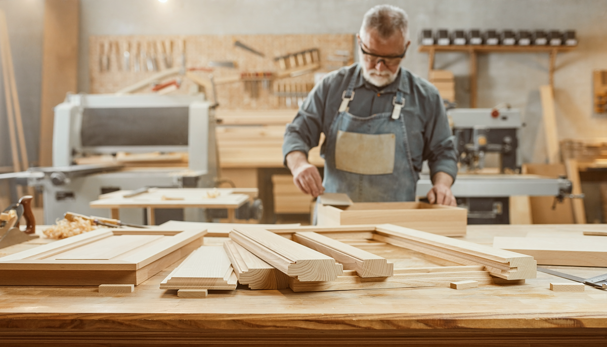 Cabinetry production and build process