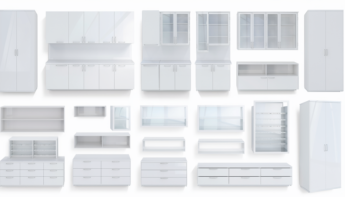 Custom dental cabinet layout and planning