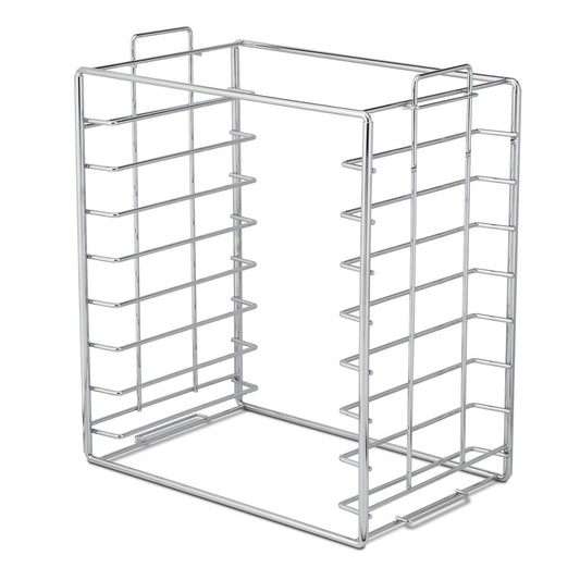 Chrome Tray And Lid Rack